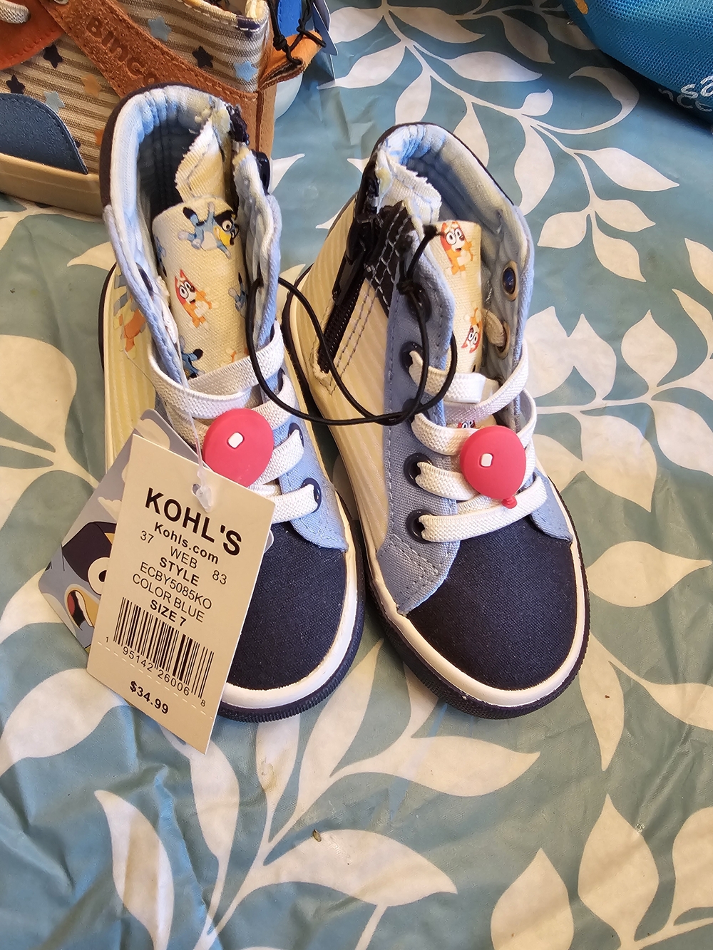 2 Pair Of Bluey And Bingo Shoes